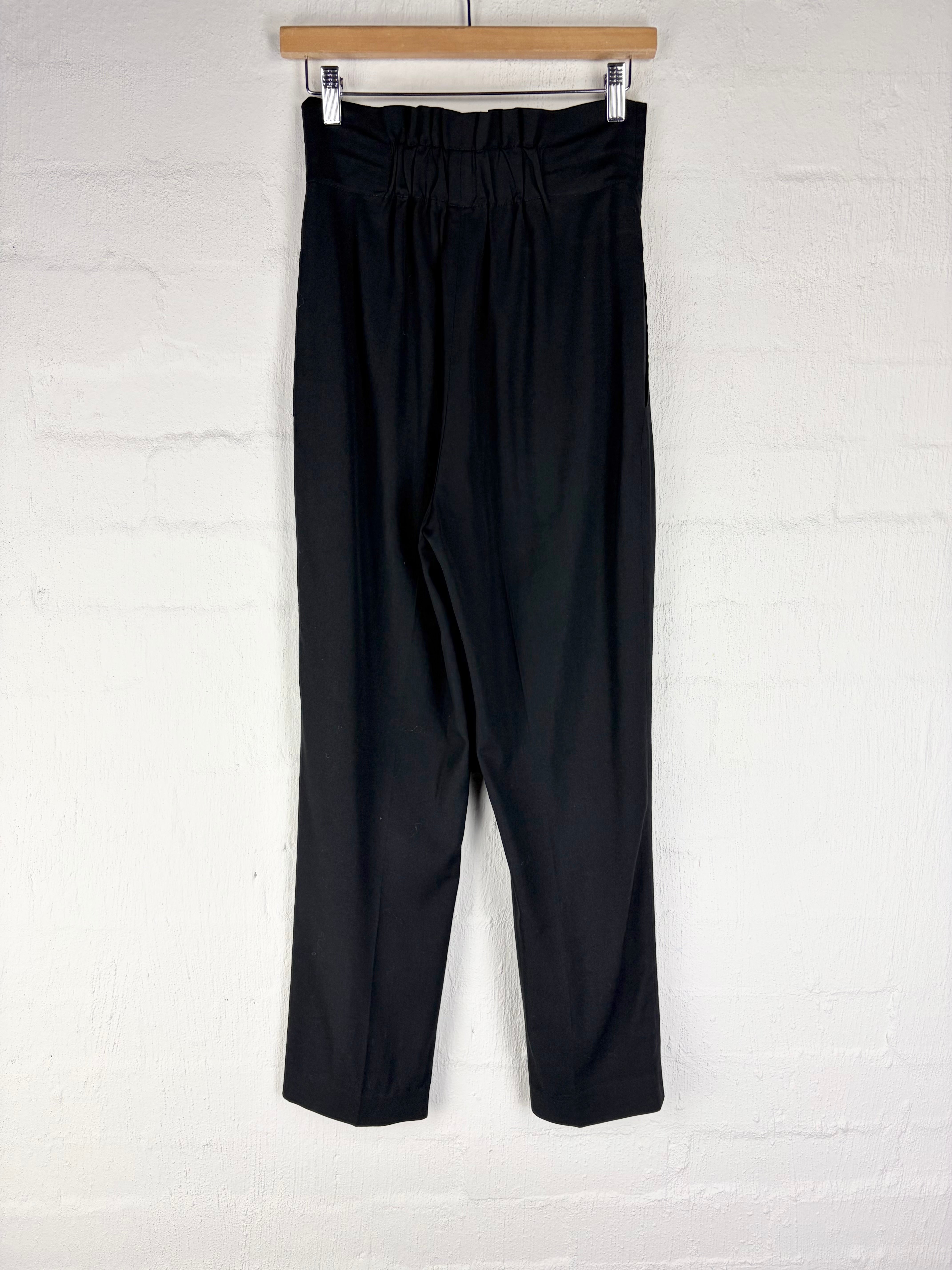 Scanlan Theodore Black High Waisted Slacks - AU8