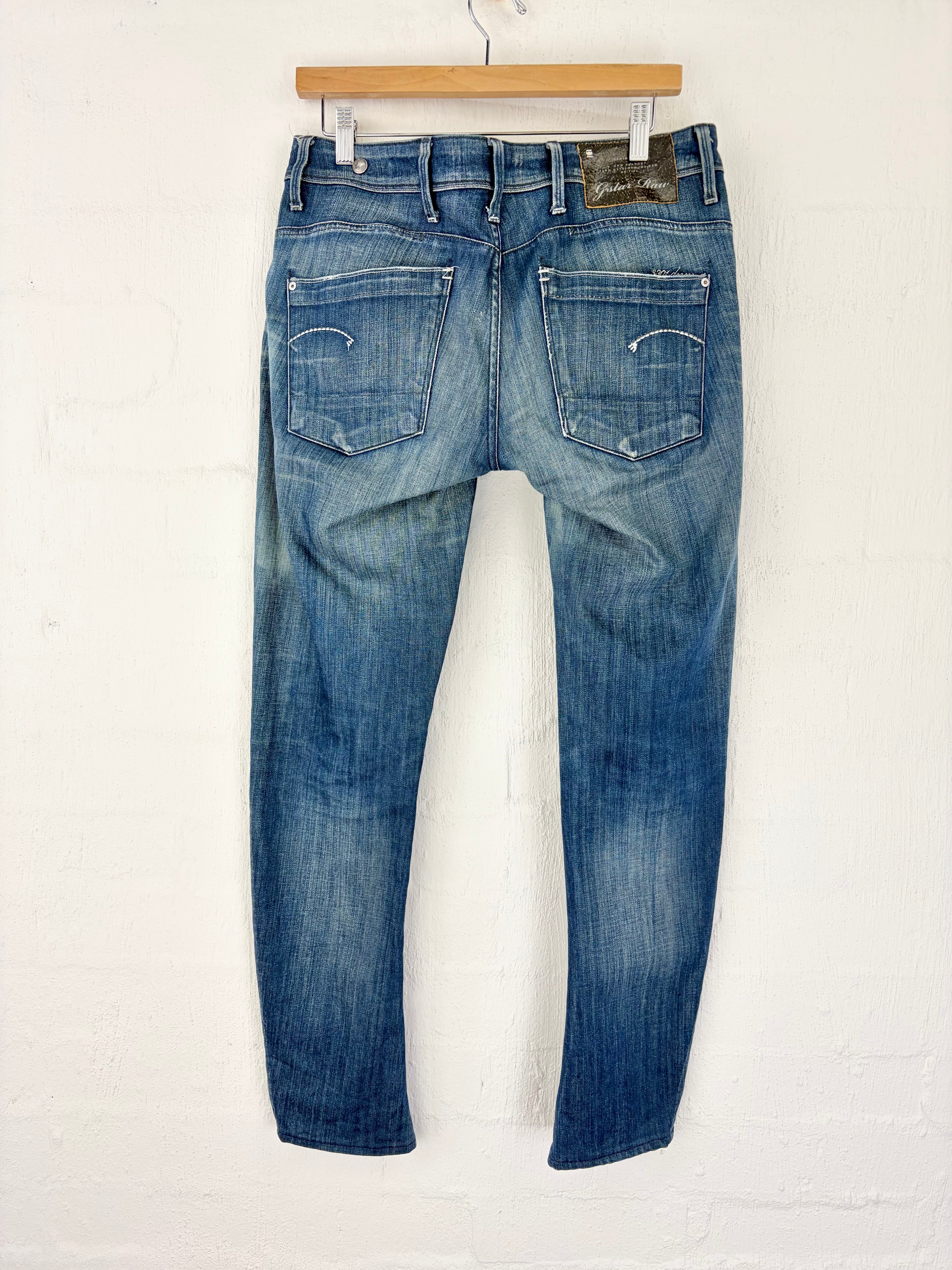 G-Star Raw Blue 'Low T Skinny' Jeans - 32