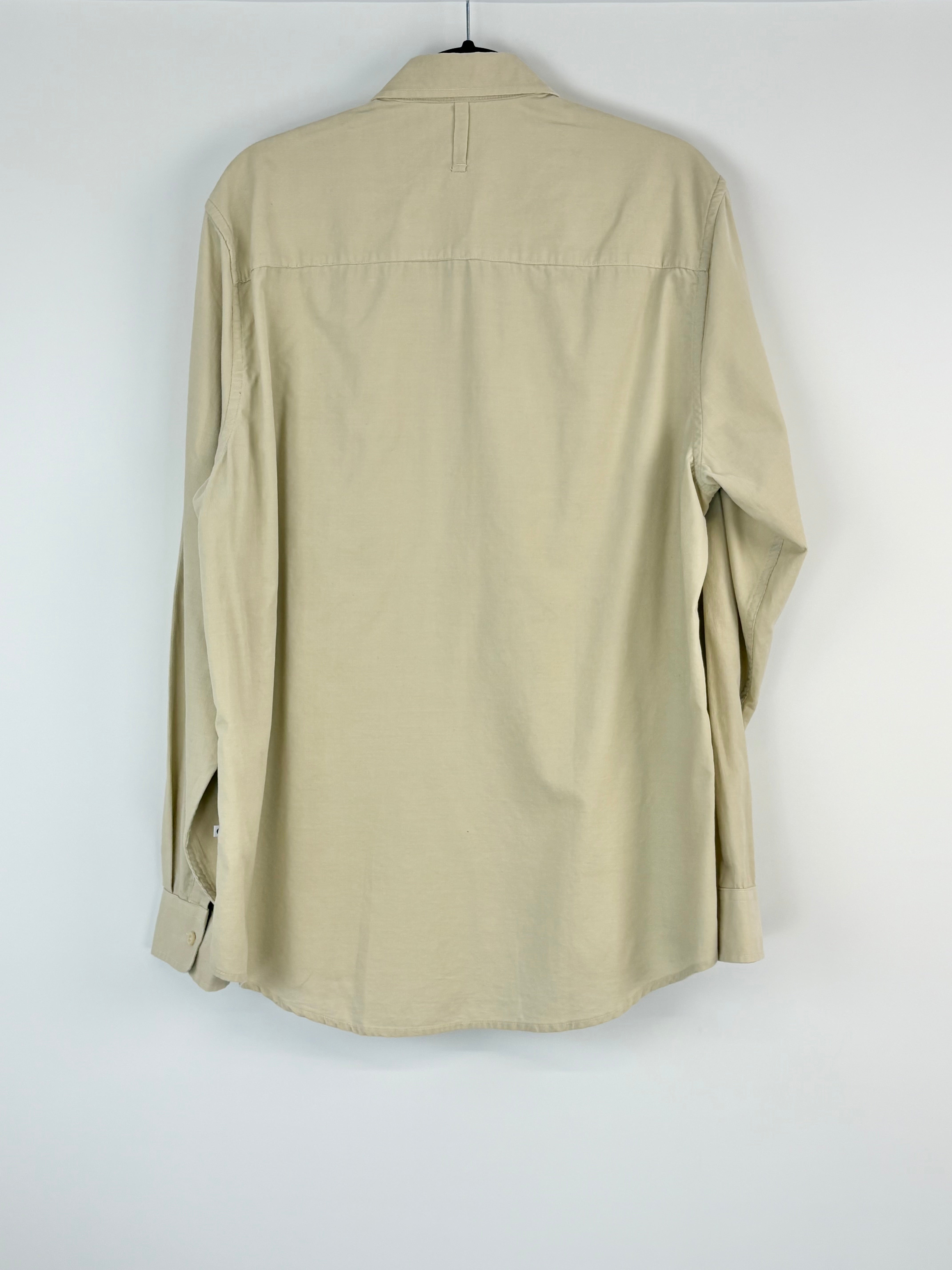 NN07 No Nationality Beige Corduroy Shirt - XXL