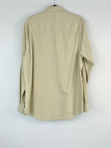 NN07 No Nationality Beige Corduroy Shirt - XXL