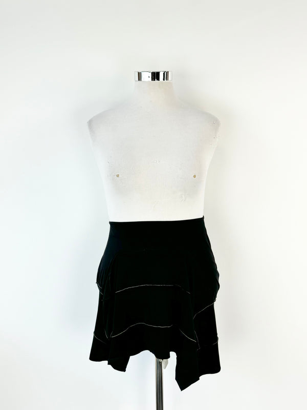 Marithé + François Girbaud Layered Mini Skirt - AU12