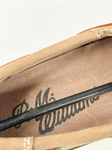 R.M. Williams Taupe Suede Boat-Style Moccasins - EU43