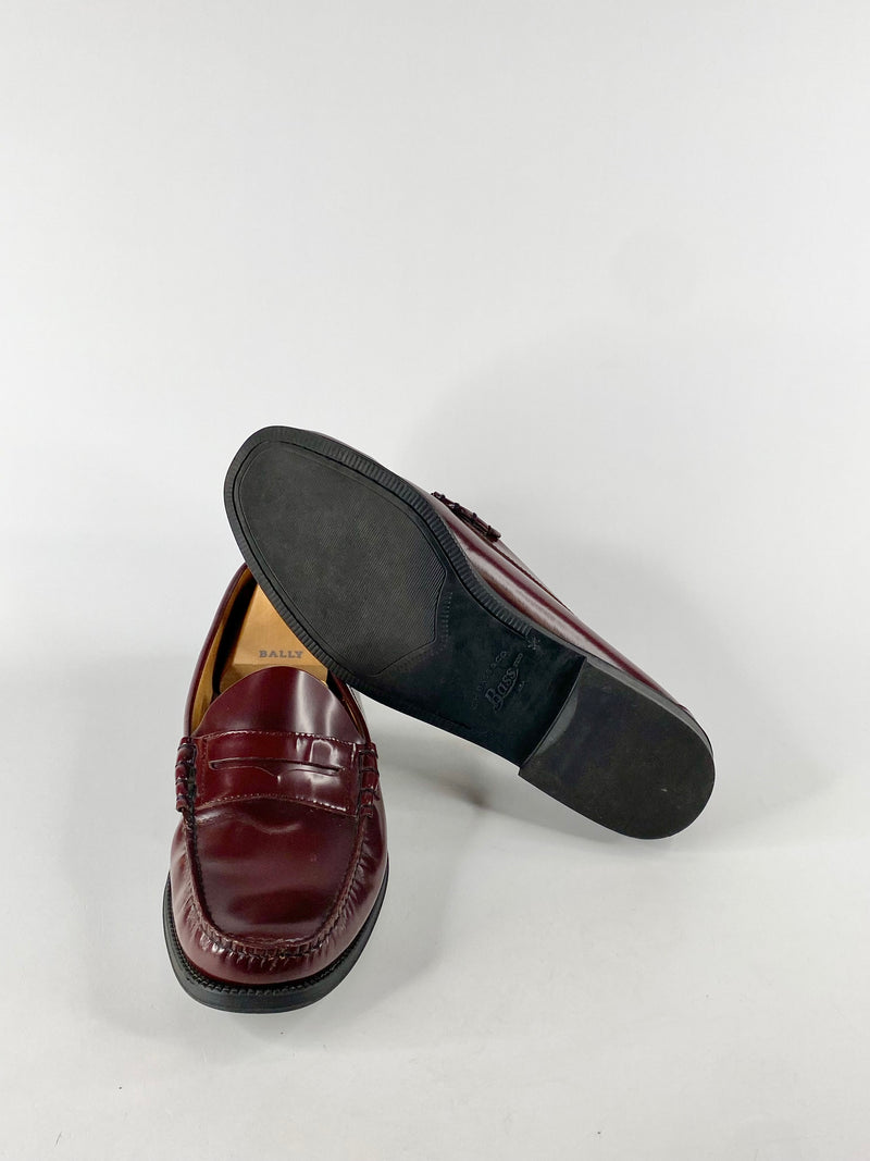 Weejuns Burgundy Penny Loafers - EU46