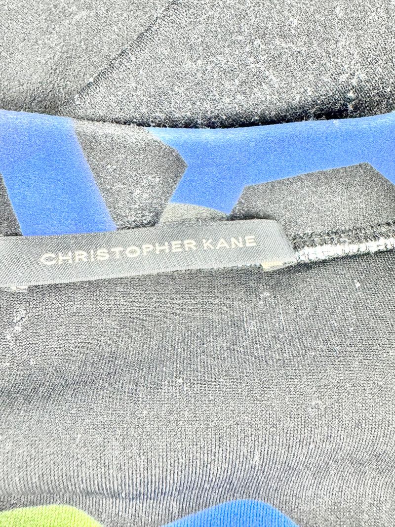 Christopher Kane Blue & Black Dress - AU10