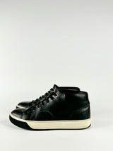 Lanvin Black Leather Sneakers - 6