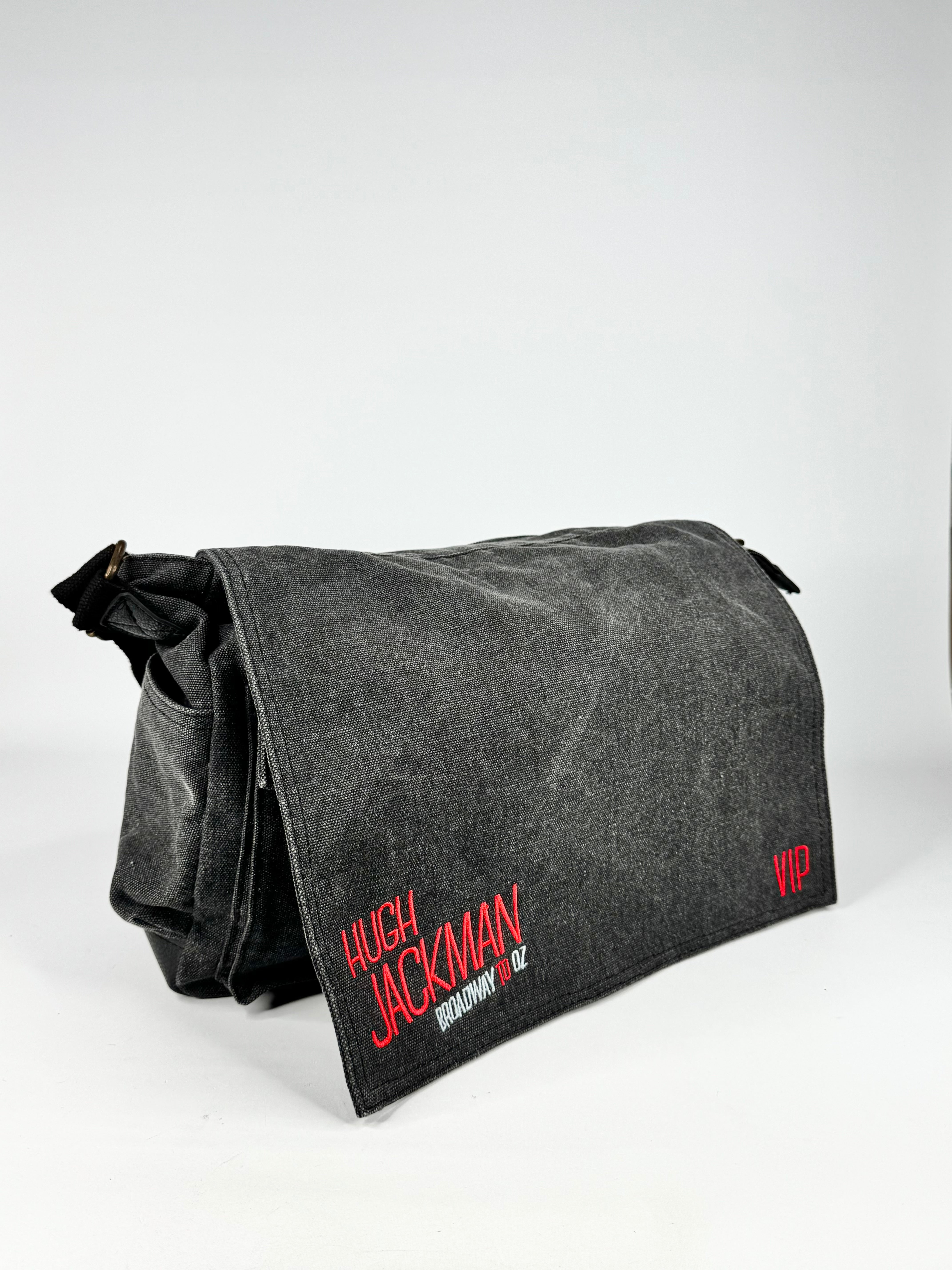 Hugh Jackman 'Broadway to Oz' VIP Grey Messenger Bag