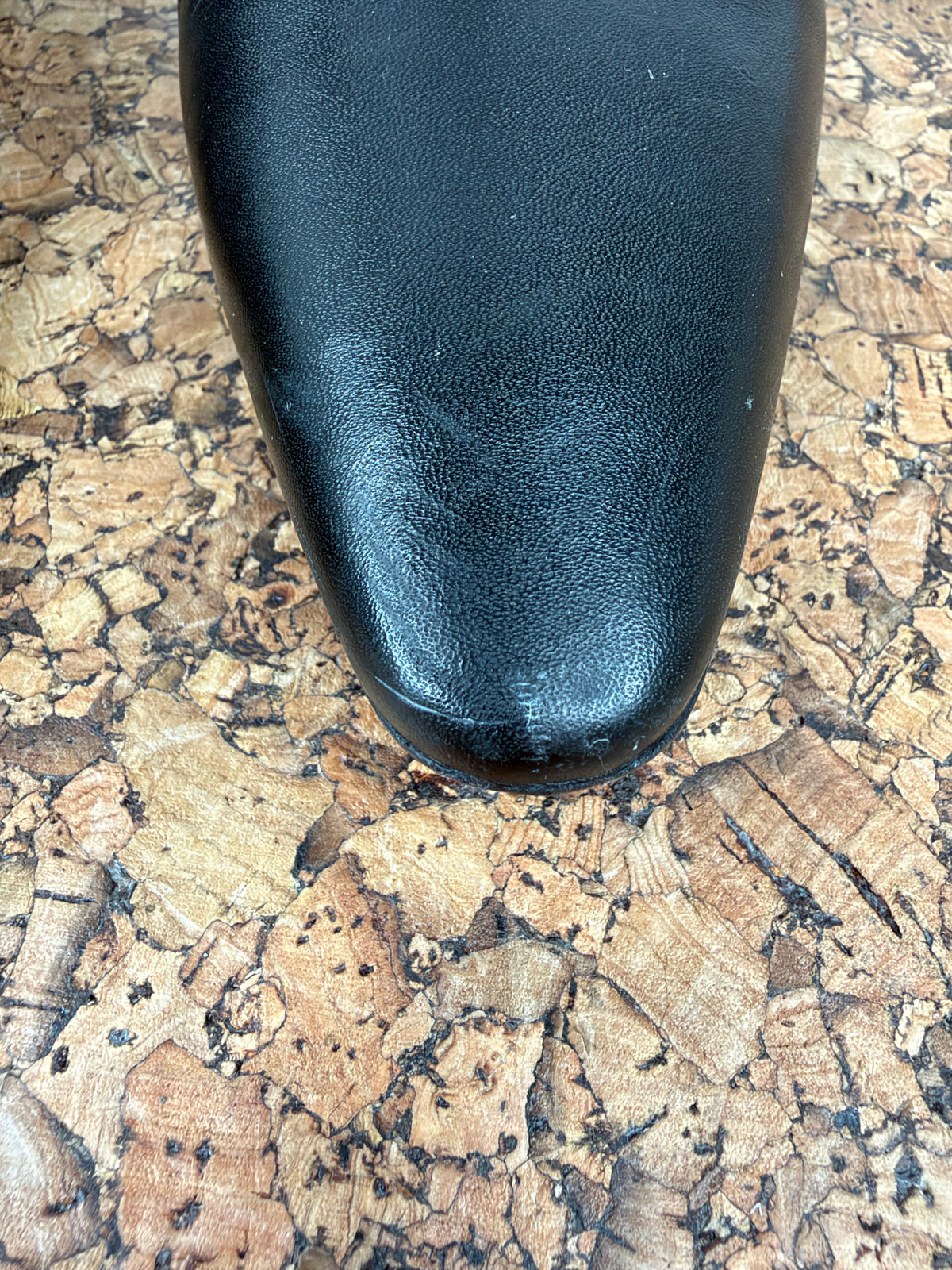 Jil Sander Navy Black Pointed Toe Boots - EU41