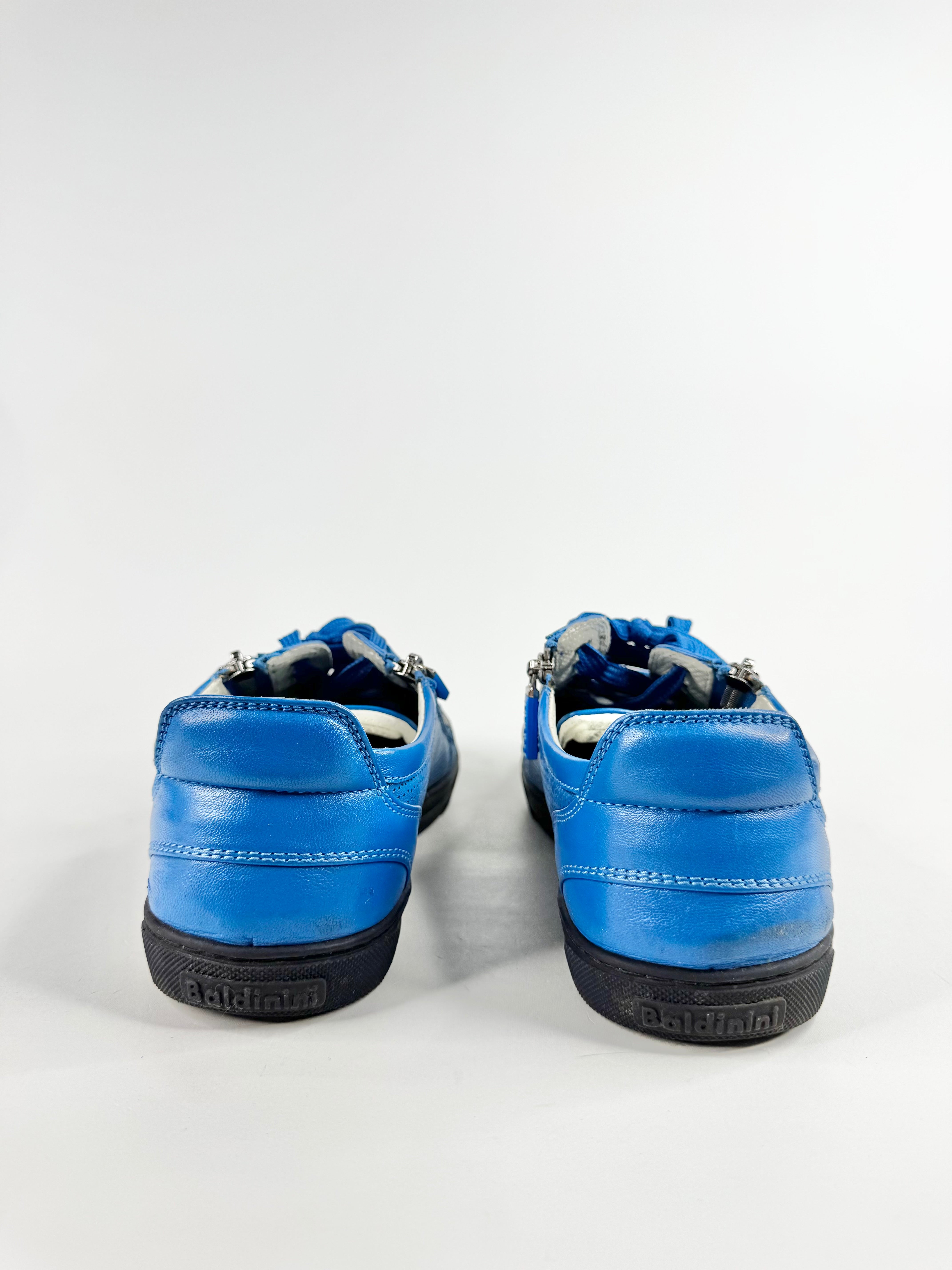 Baldini Electric Blue Lace Up Shoes - EU43