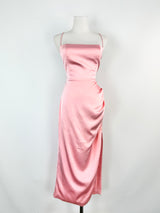 Manning Cartell Cherry Blossom Pink Silky Cocktail Dress - AU10