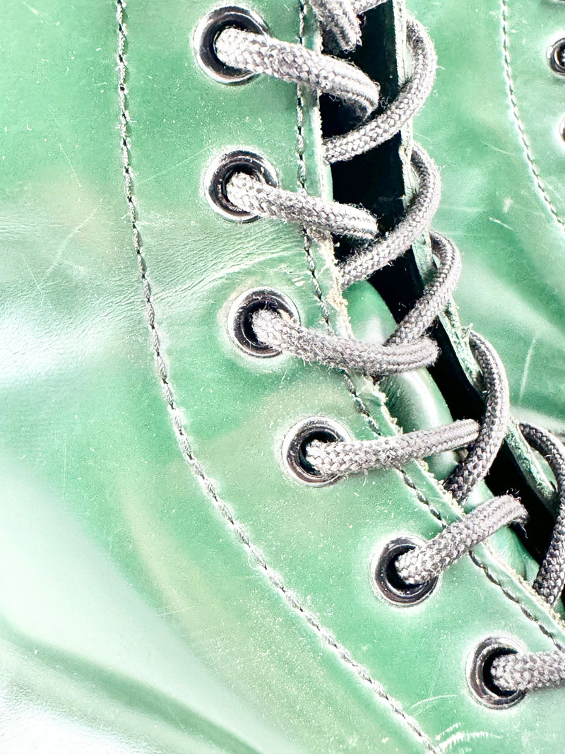 Dr. Martens 1460 Smooth Green Boots -