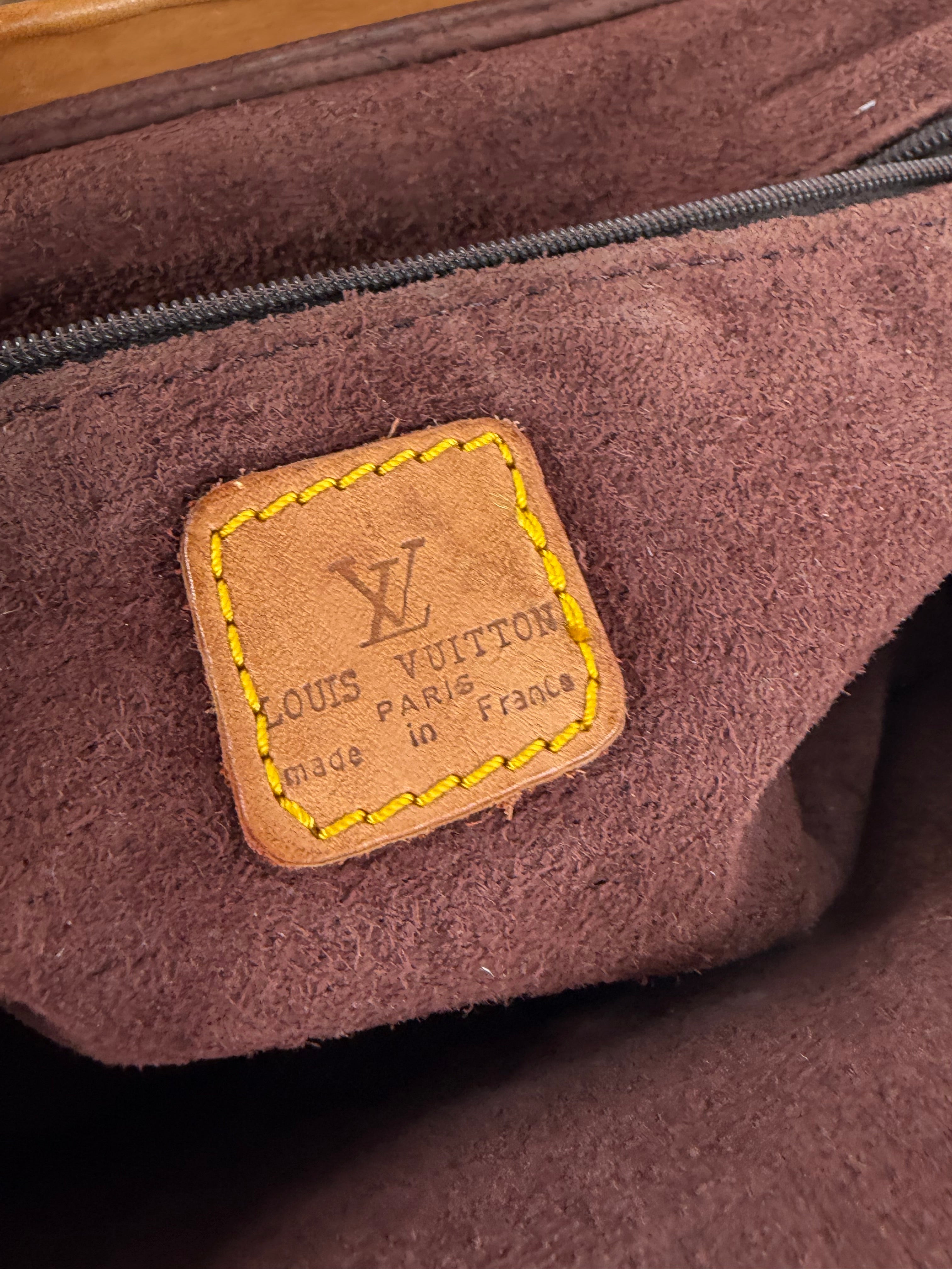 Vintage 1970s Louis Vuitton Monogrammed Doctors Bag