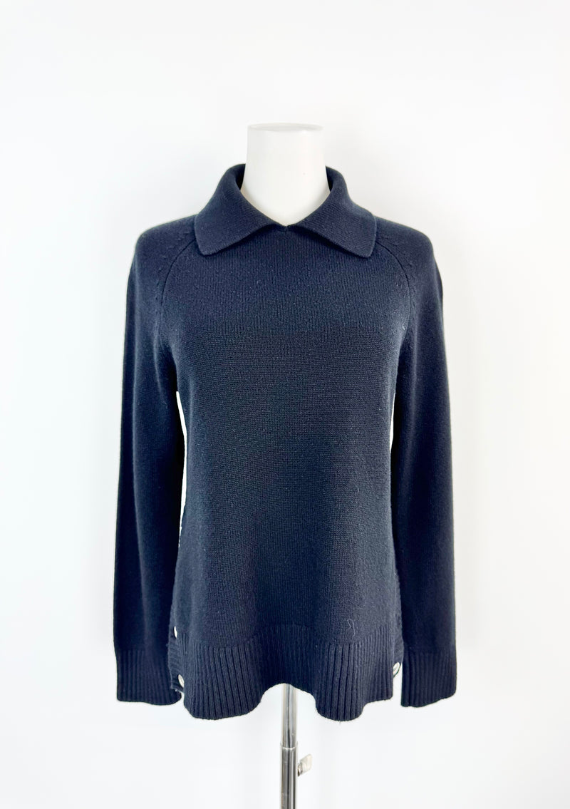 Frame Black Cashmere Sweater - AU8