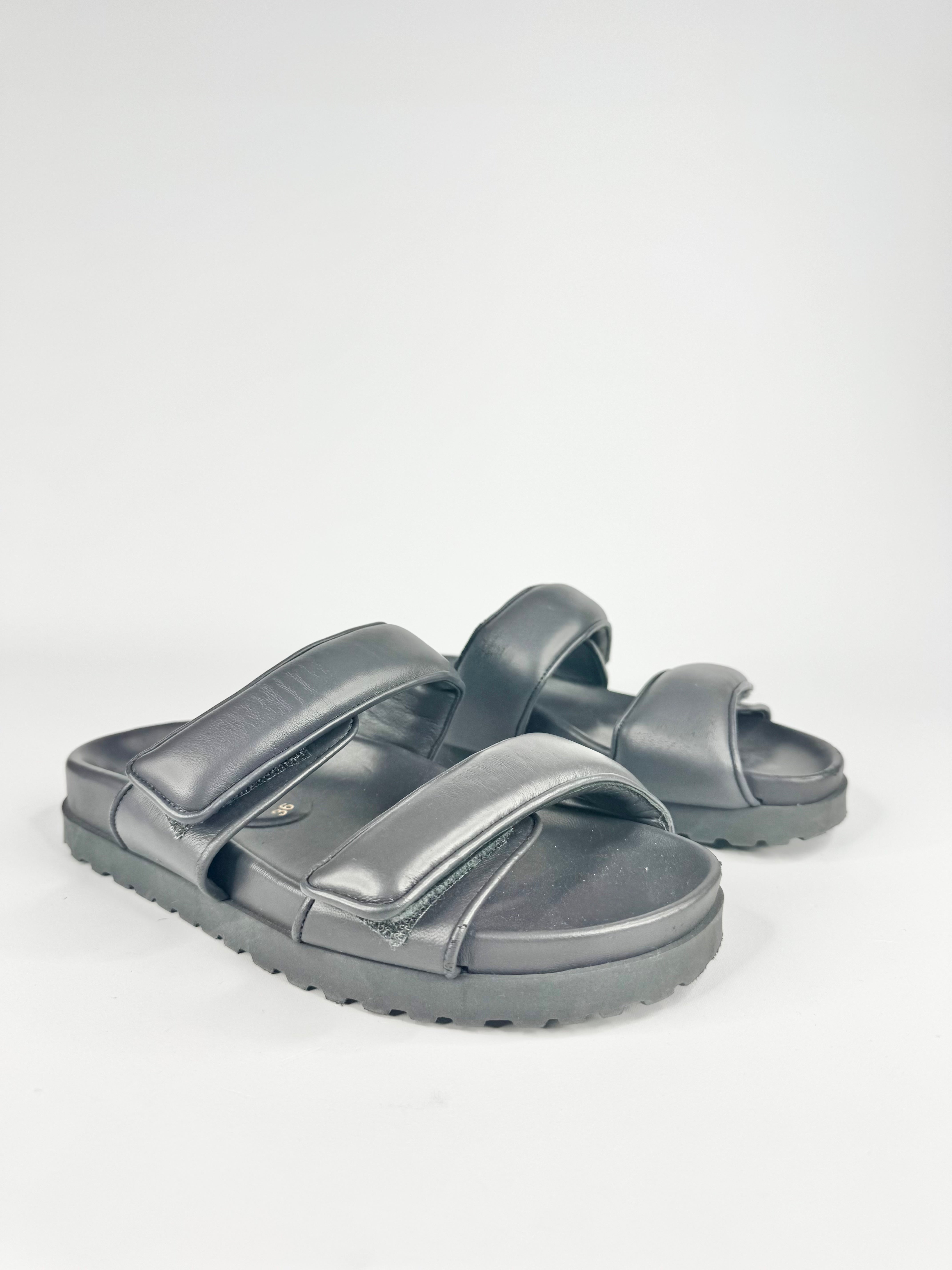 CIA x Pernille Teisbaek Minimalist Ash Grey Slides - EU36