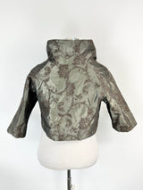 Showroom Cropped Brocade Jacket - AU12