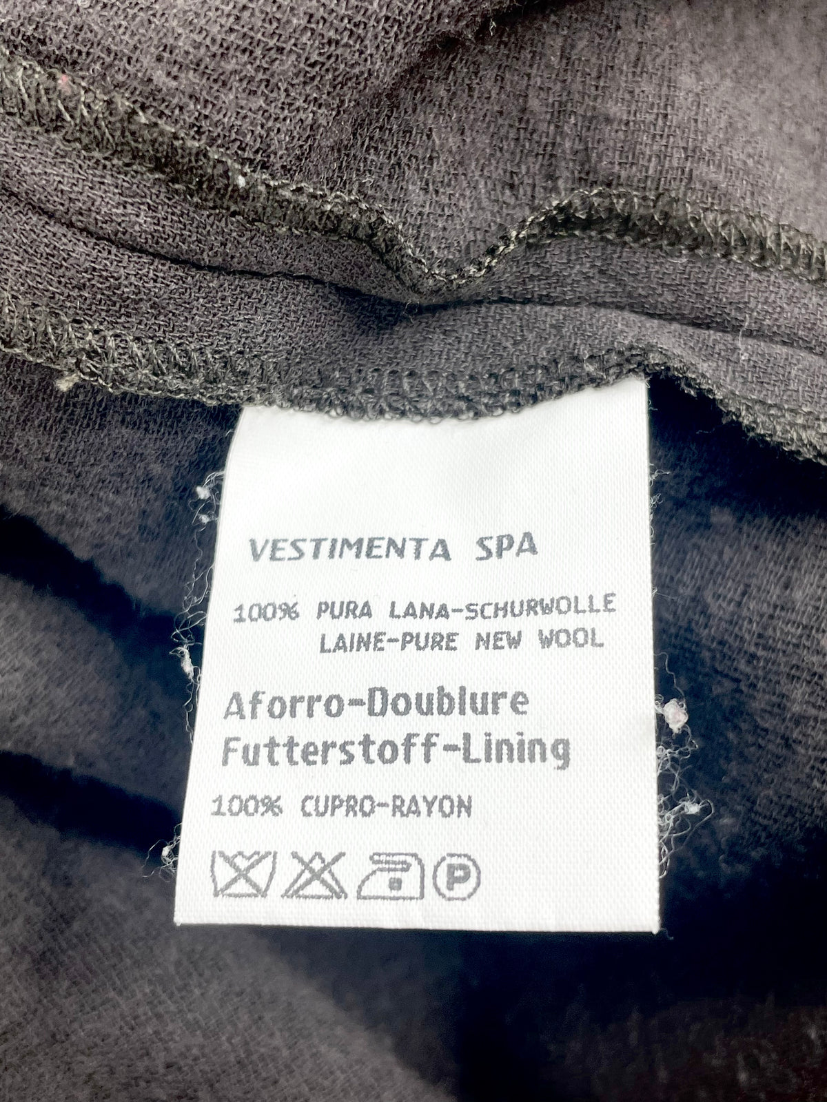 Vintage 80s Giorgio Armani Aubergine Wool 2pc Suit - AU10/12