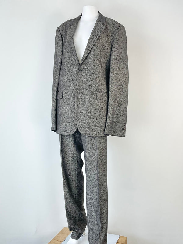 Calvin Klein Collection Charcoal Wool 2pc Suit - 52/41