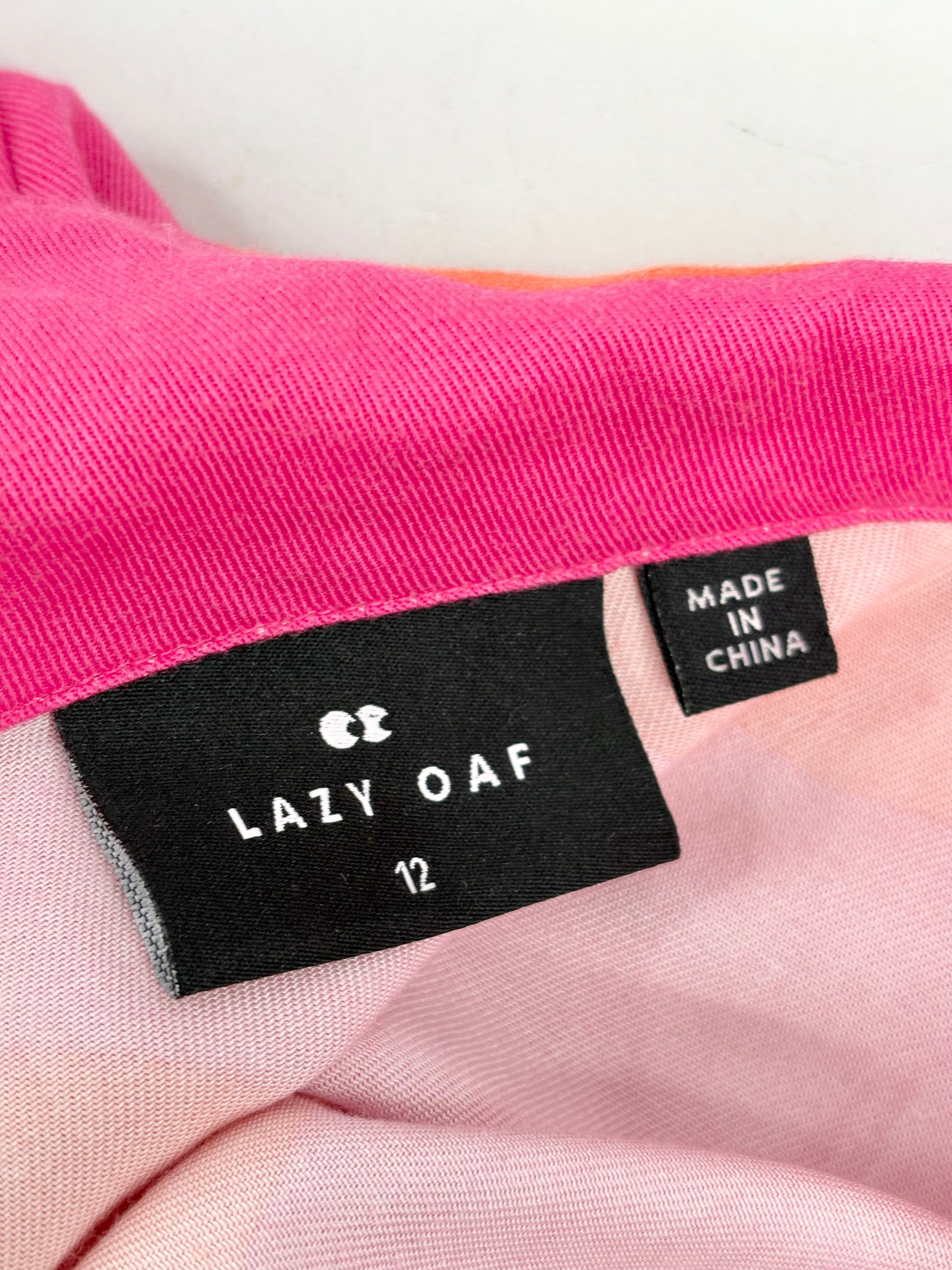 Lazy Oaf Pink & Red Polka-Dot Jumpsuit - AU12