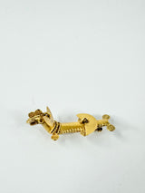 24ct Gold Plated Animal Brooch