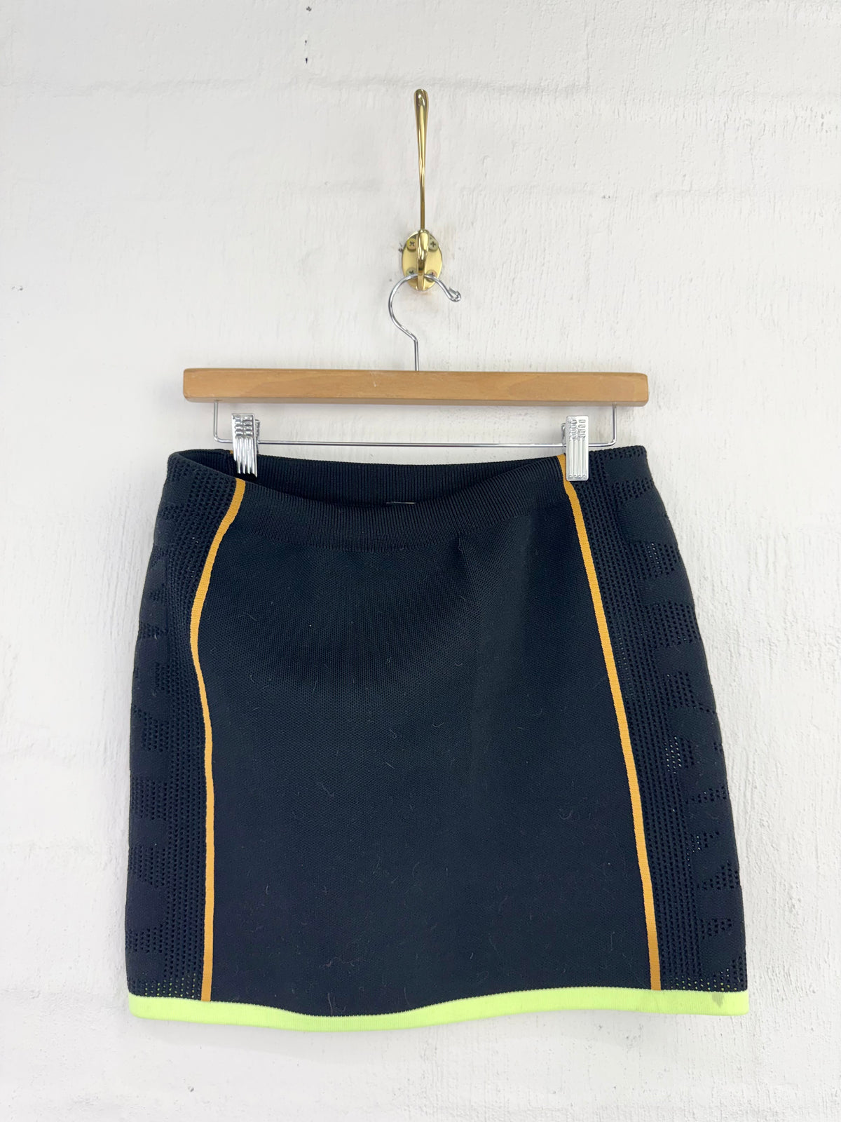 Adidas x Ivy Park Knit Skirt Black - AU10/12