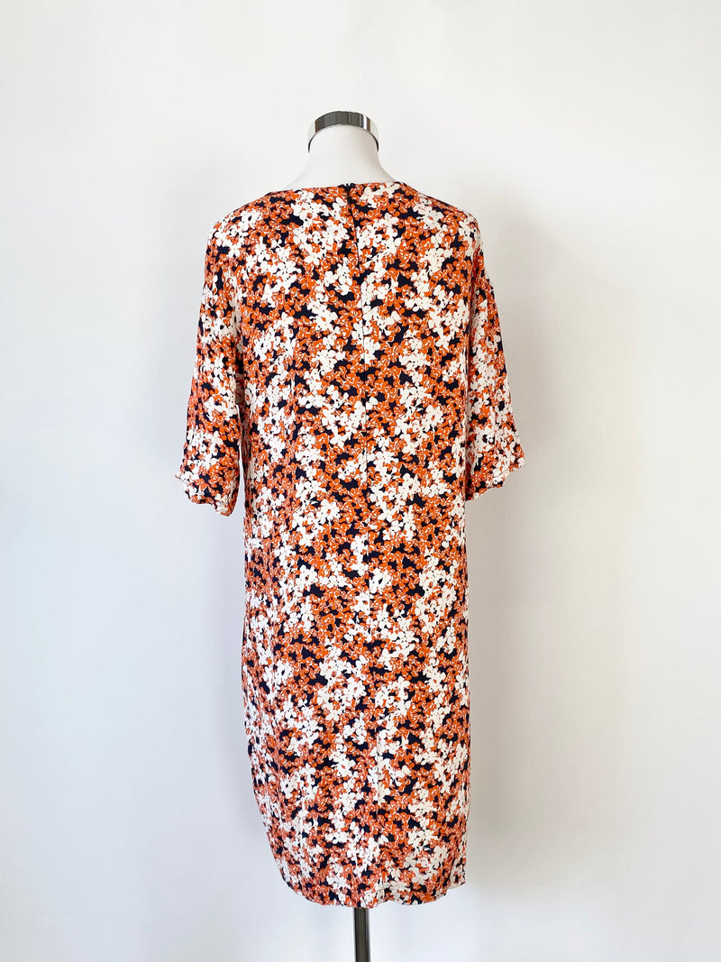 Marimekko Orange & White 'Henriikka' Dress - AU8