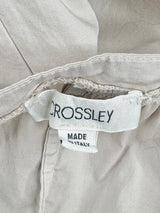 Crossley Gainsboro Grey Cotton Column Dress - AU8