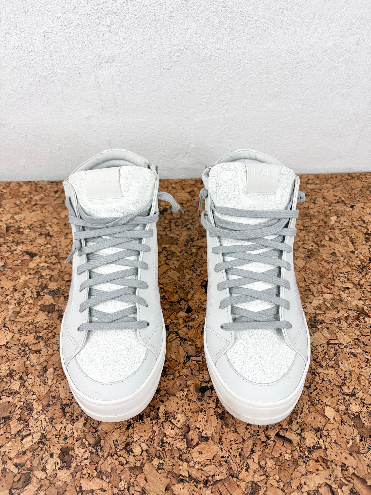 P448 High Top Metallic Sneakers - EU40