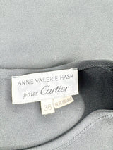Vintage Anne Valerie Hash Pour Cartier Black Top - AU8