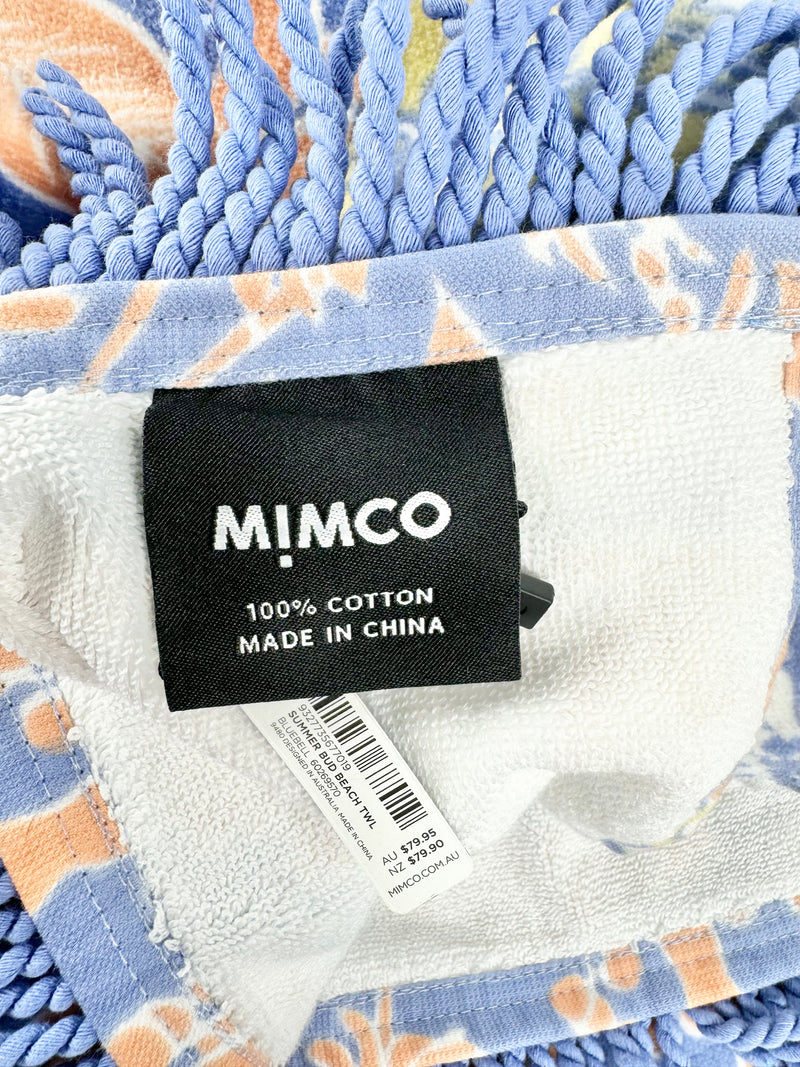 Mimco Summer Bud Cotton Beach Towel NWT