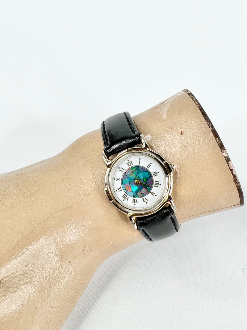 Vintage Opaland Opal Face Watch