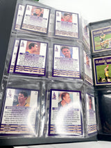 Vintage 90s AFL Cadbury Classic Grabs Cards in Binder