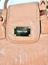 Oroton Tan Handbag