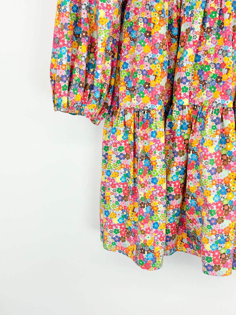 Leona Edmiston Multicolour Flower Pop 'Theodore' Dress - AU10