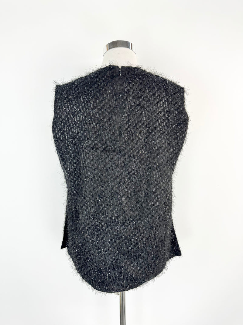 Cos Black Sleevless Top - AU12