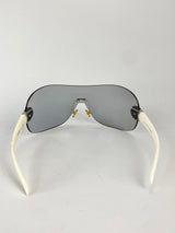 Vintage Exte Grey Lens Shield Sunglasses