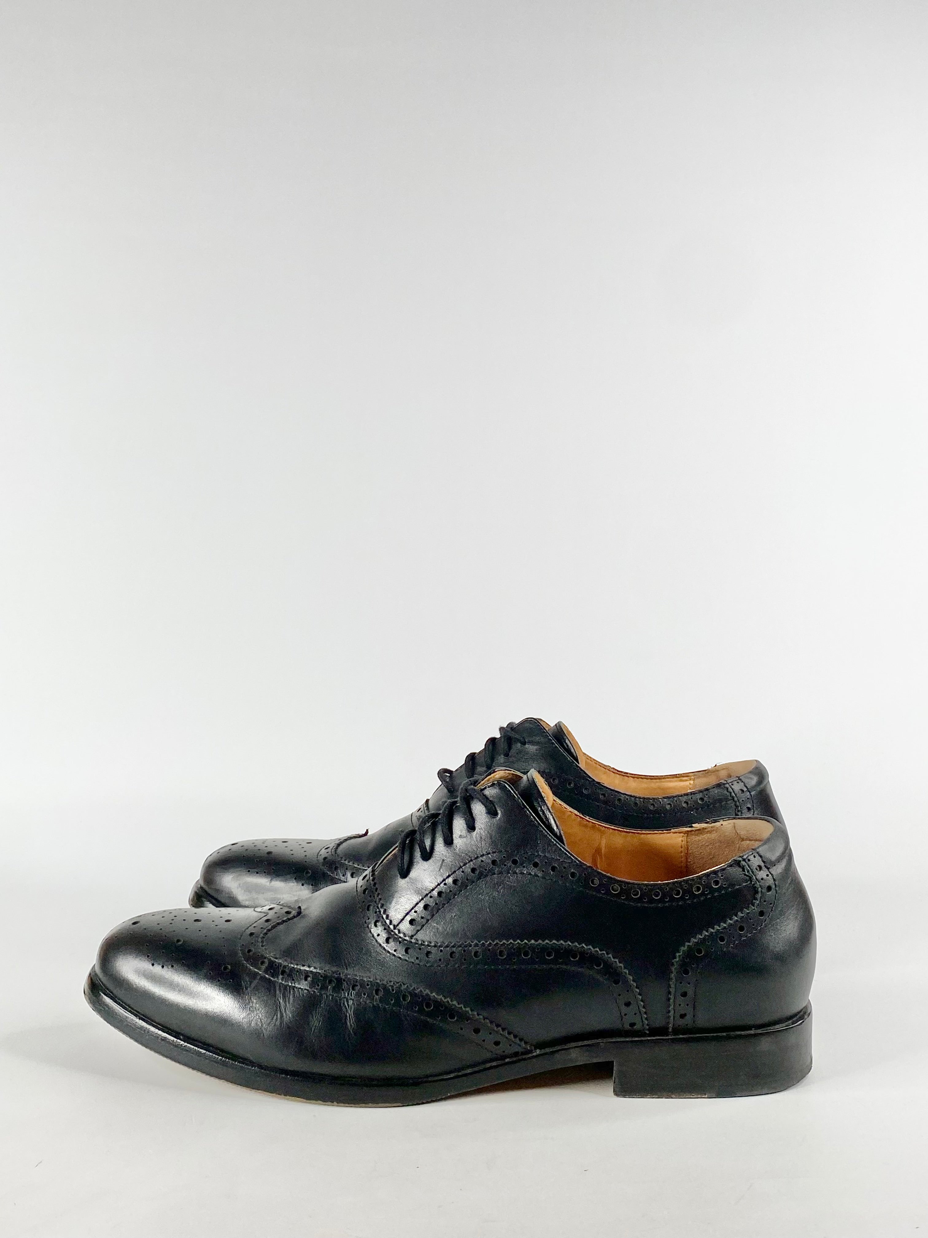 Bared Black Brogues - EU47
