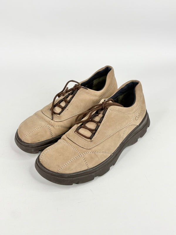 Gabor Jolly's Taupe Suede Lace Ups - EU37