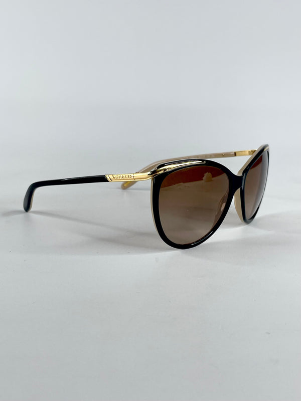 Ralph Lauren RA5150 Cat-Eye Black Sunglasses