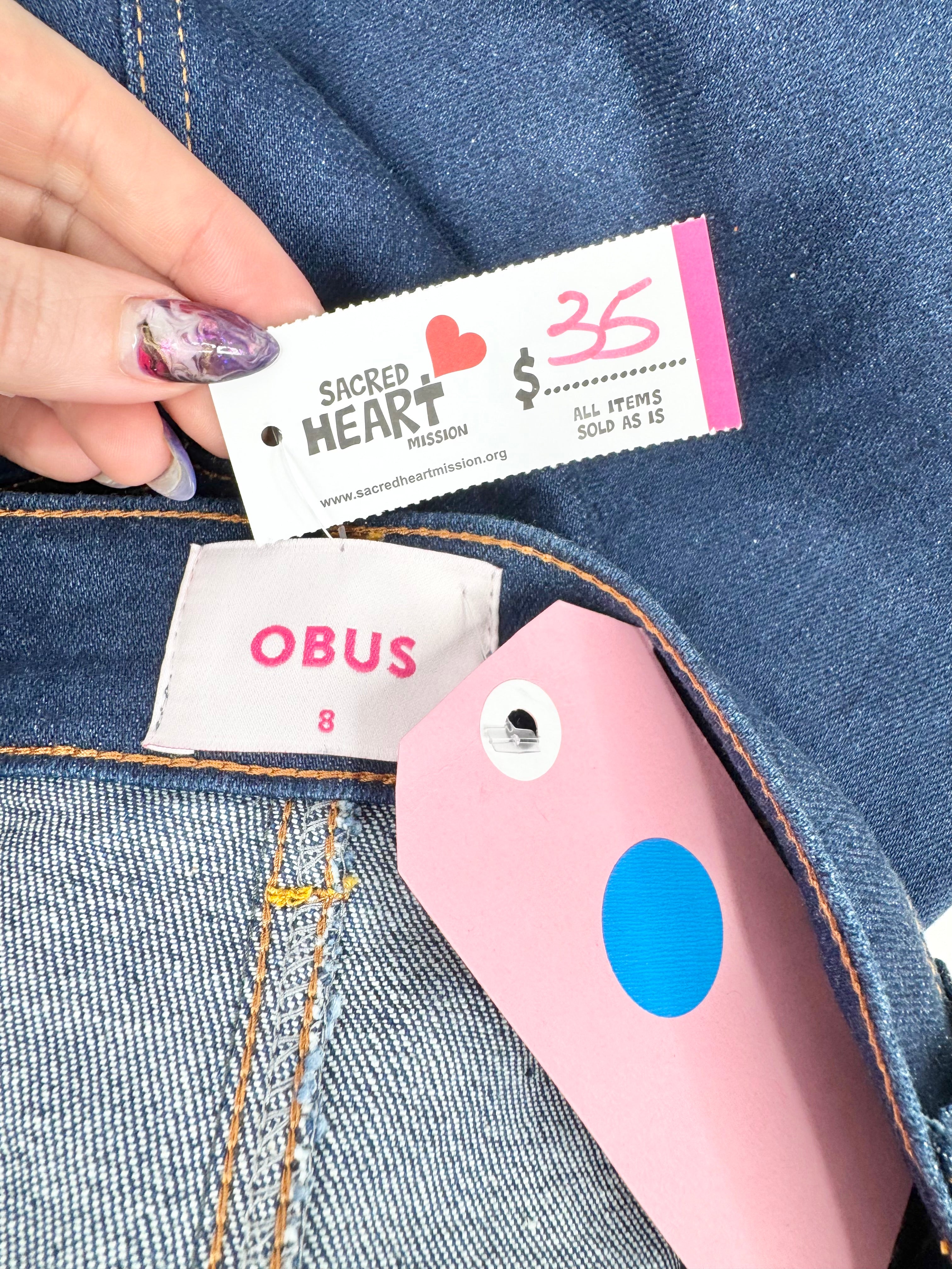 OBUS DENIM MAXI SKIRT - AU8