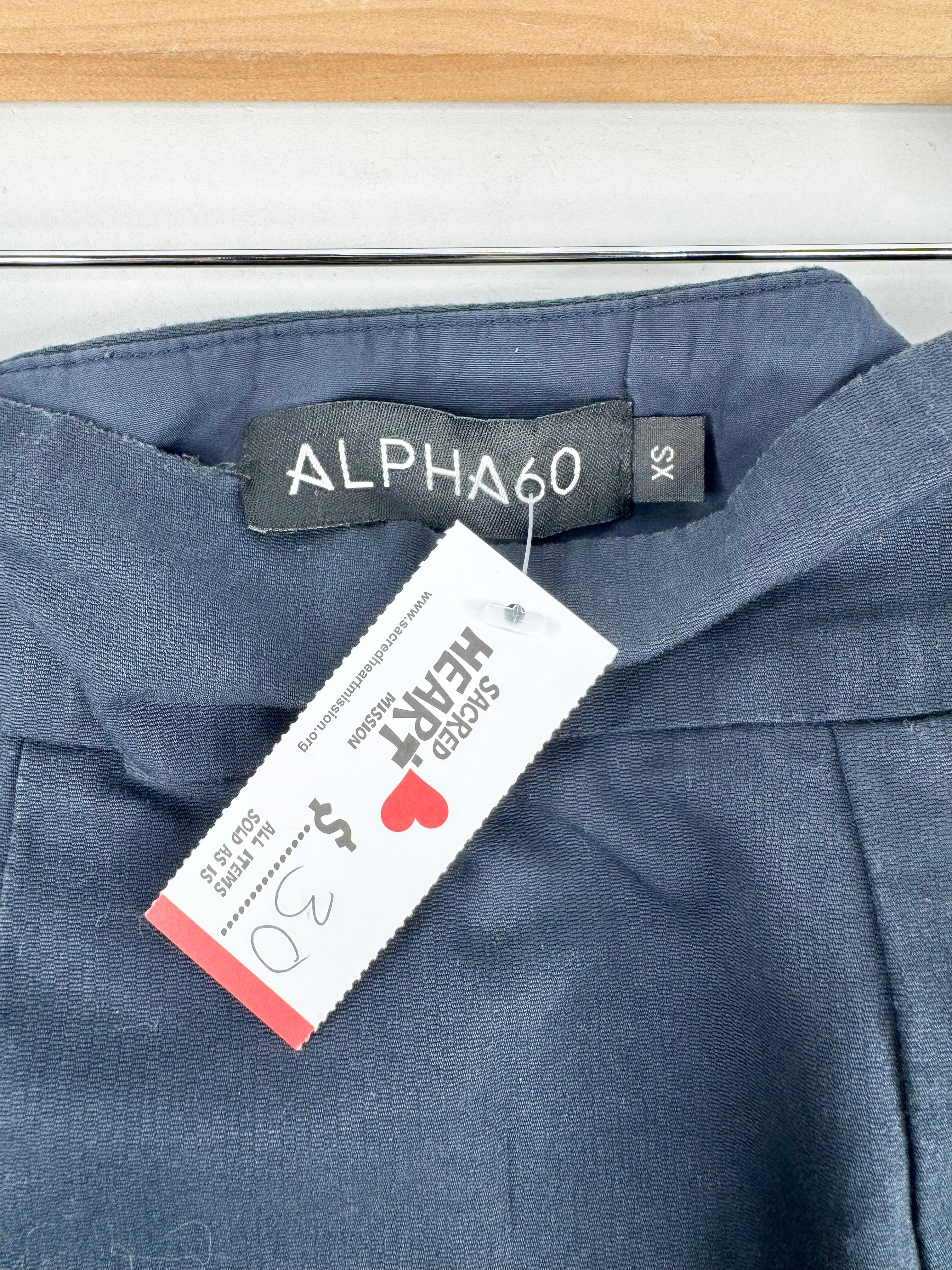 Alpha60 Navy Bell Skirt - AU6/8