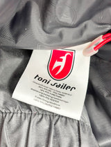 Toni Sailer Red & White Padded Ski Jacket - M