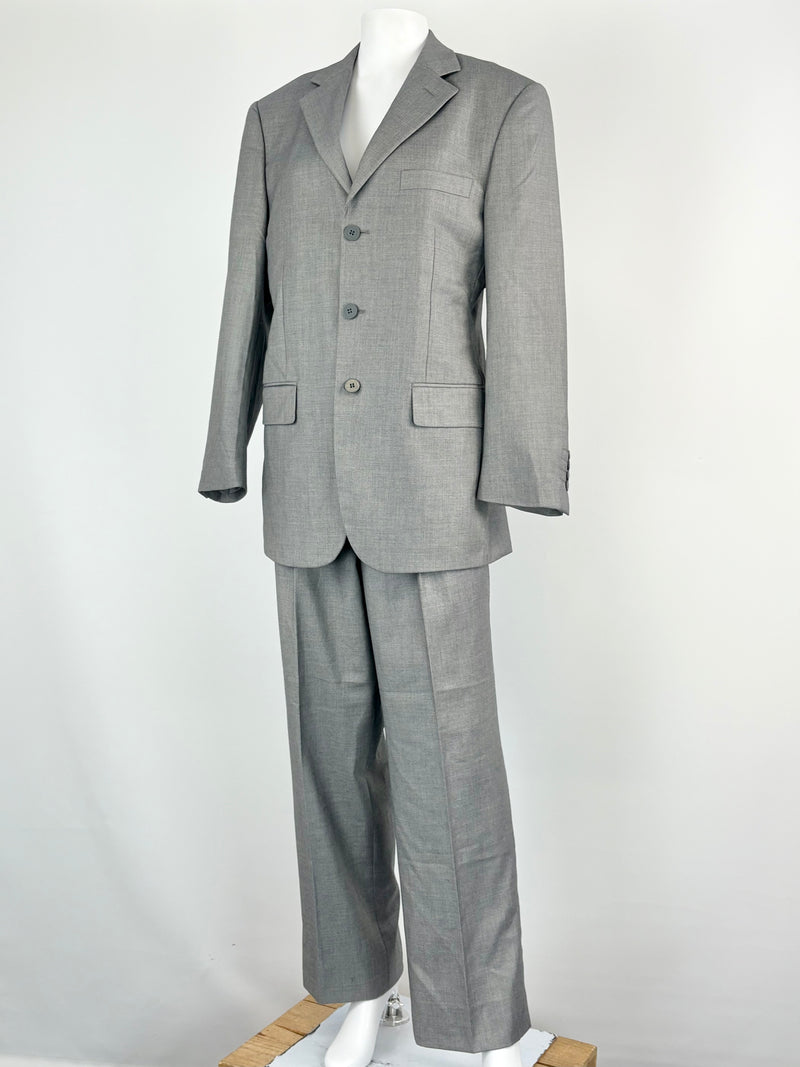 Armani Collezioni Stone Grey Wool 2pc Suit - 46/30