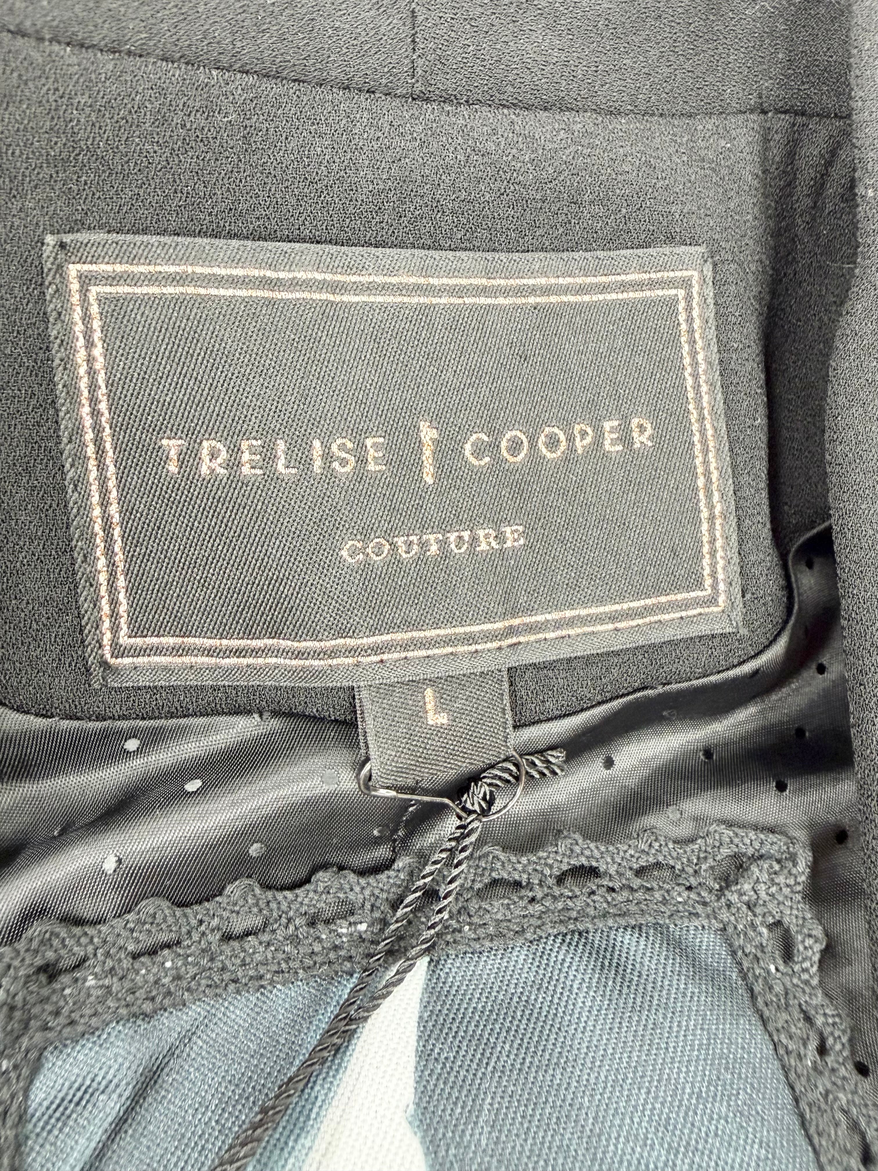 Trelise Cooper Black 'Take a Bow' Jacket NWT - AU12/14