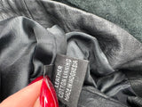 Buddah Wear Black Leather Jacket - AU8/10
