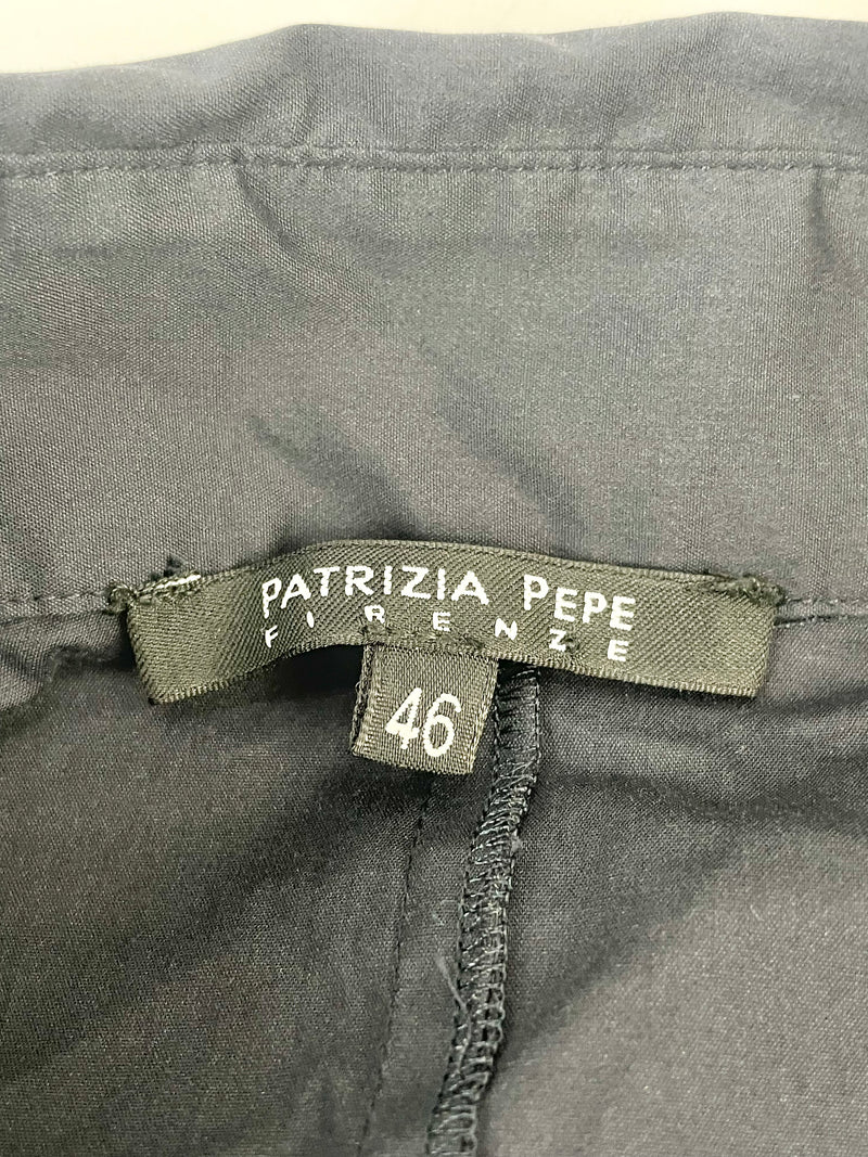 Patrizia Pepe Black Shirt Dress - AU12/14