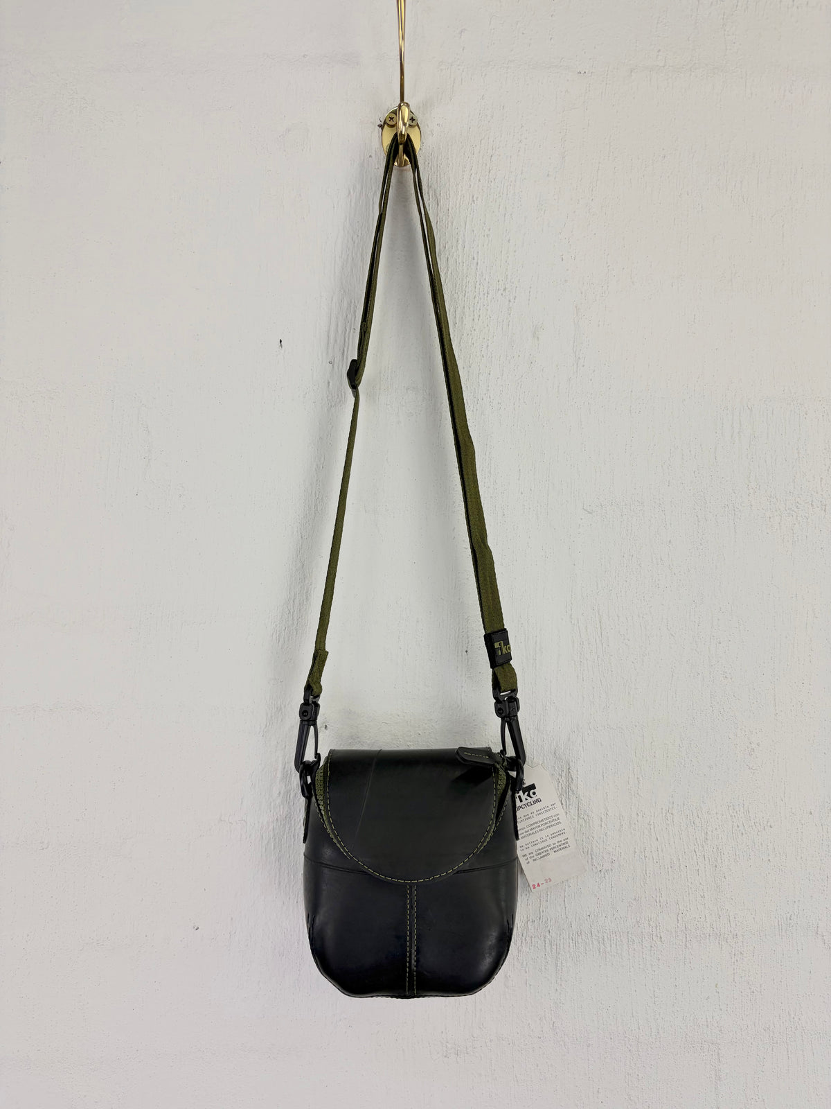 Rika Upcycled Rubber Crossbody Pouch