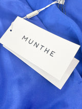 Munthe Indigo 'Distant' Silk Dress - AU10