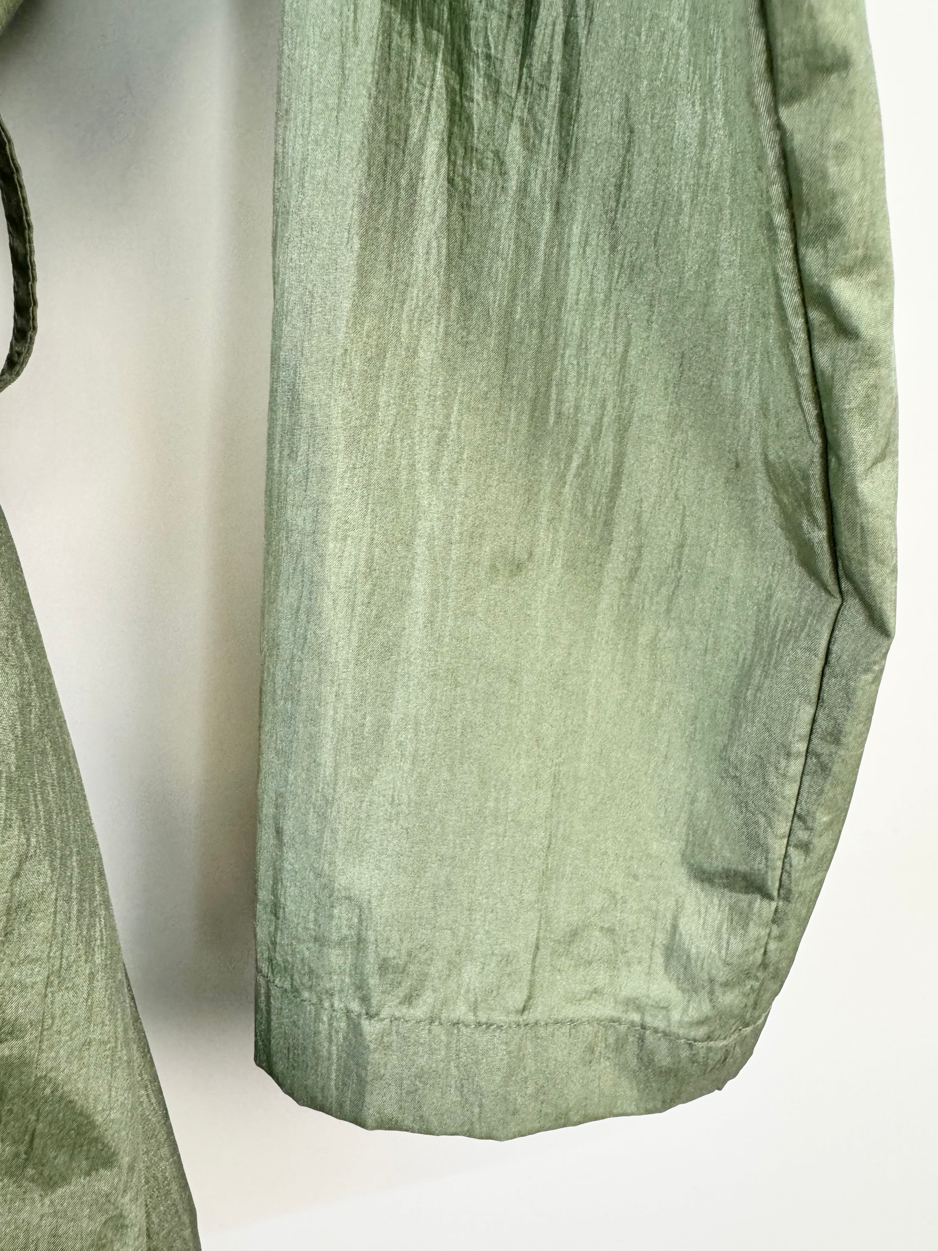 Maxime Labeyrie Paris Pistachio Textured Coat - AU10