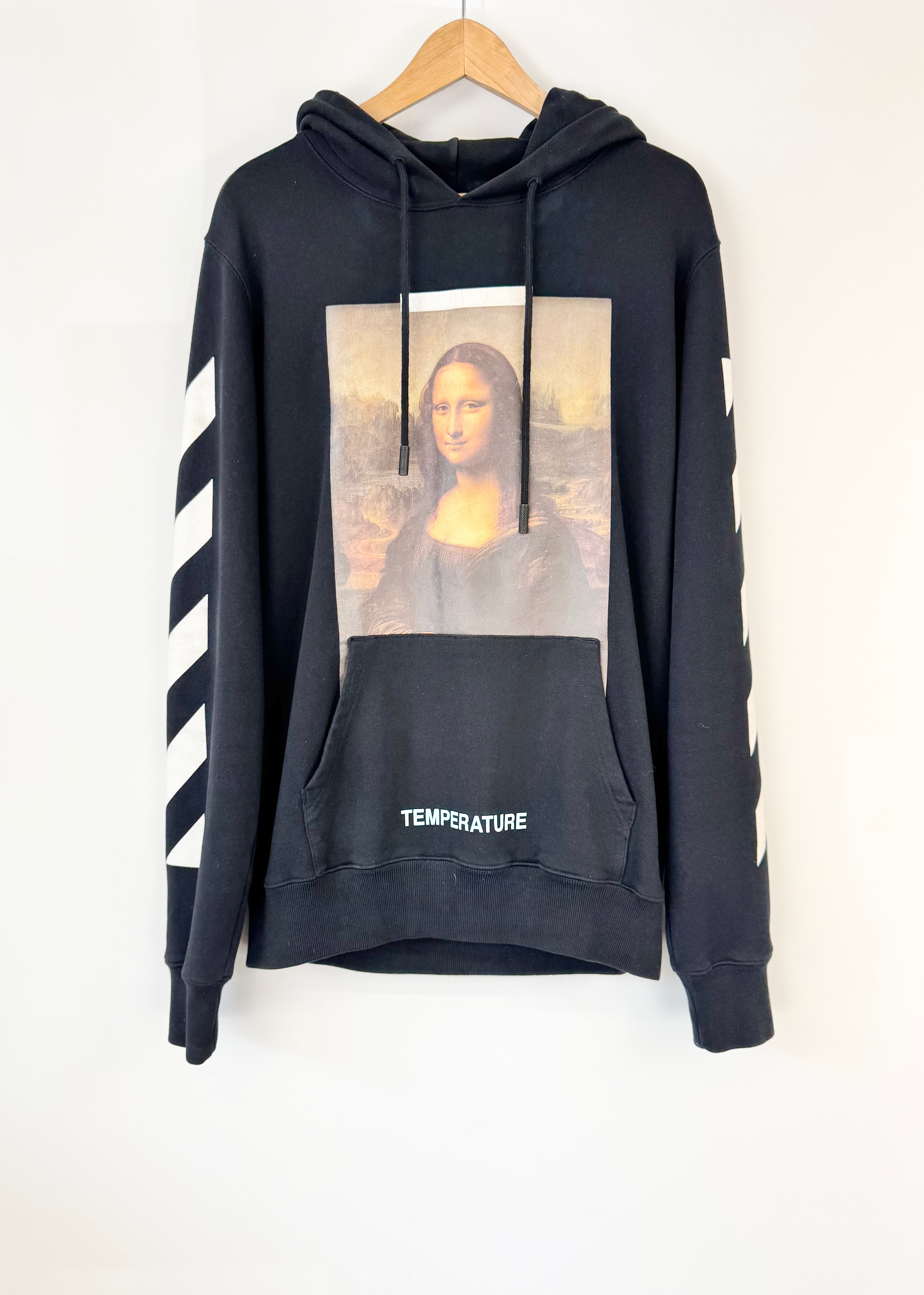 Off-White Mona Lisa “Temperature” Hoodie – Black XS