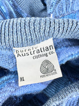 Vintage Purely Australian Clothing Co. Blue Merino Wool Sweater - S