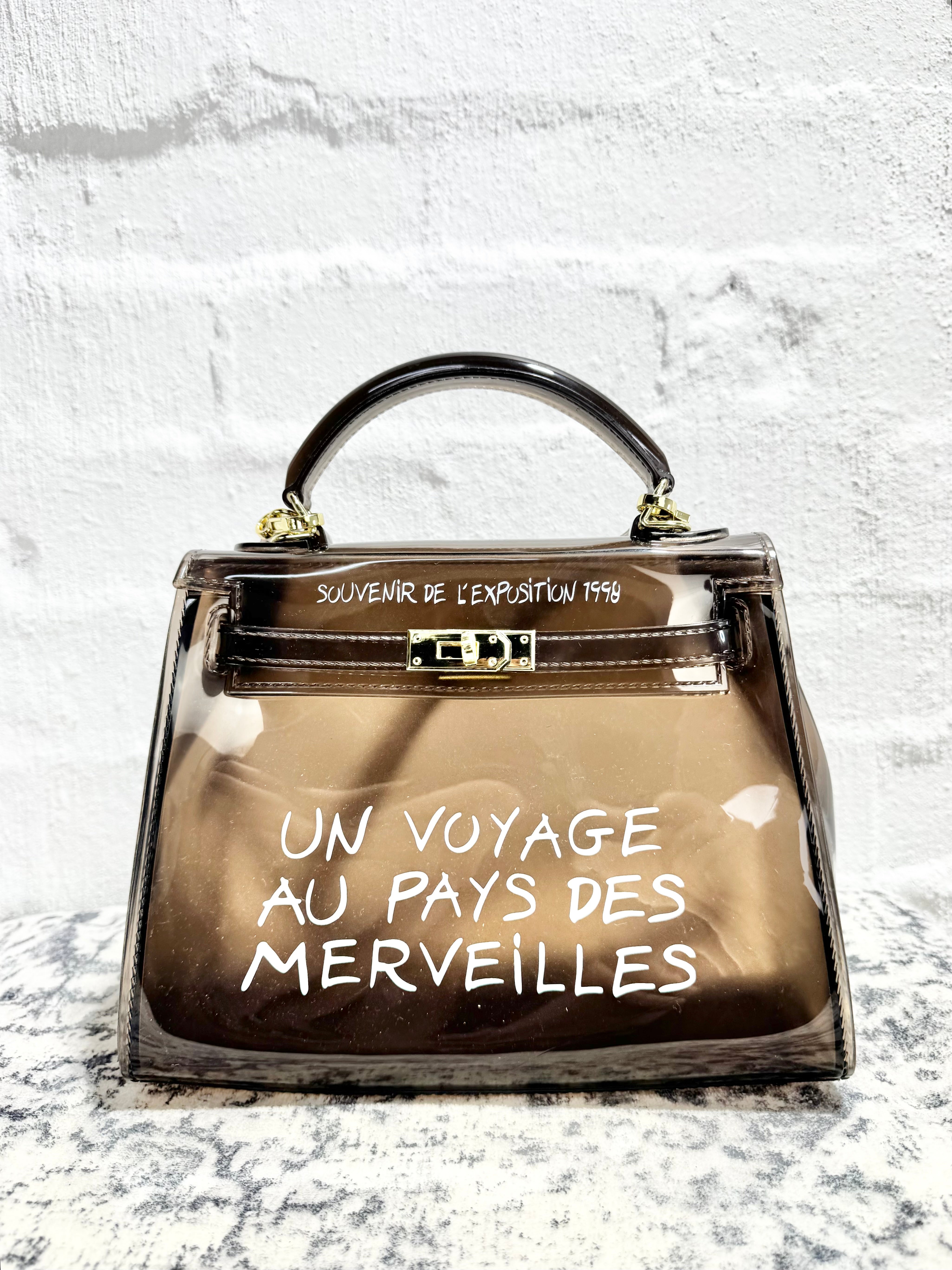 Grey Jelly 'Un Voyage au Pays Des Merveilles' Mini Bag